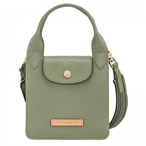 Women Longchamp Le Pliage Xtra Xs Tote Bag Green | Thailand-980NCZHWP