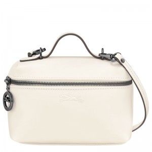 Women Longchamp Le Pliage Xtra Xs Vanity Toiletry Bags Cream | Thailand-571PBDKLU