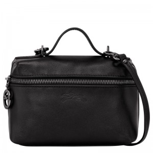 Women Longchamp Le Pliage Xtra Xs Vanity Toiletry Bags Black | Thailand-680SWZHKF