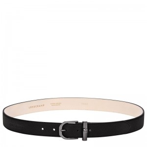Women Longchamp Le Roseau Belt Black | Thailand-506EYZMUC