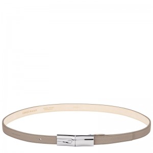 Women Longchamp Le Roseau Belt Brown | Thailand-320QJTOSB