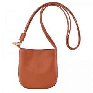 Women Longchamp Le Roseau S Crossbody Bag Orange | Thailand-708EXBJPL