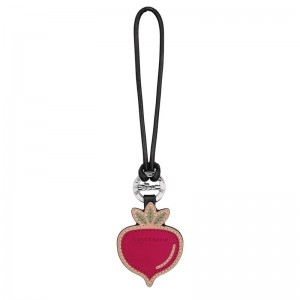 Women Longchamp Longcharm Key Rings Pink | Thailand-307CAMQPU