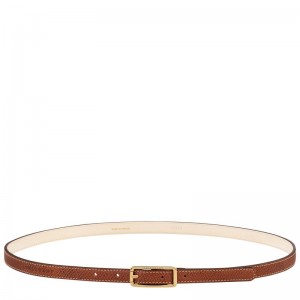 Women Longchamp Épure Belt Brown | Thailand-079EFTLZN