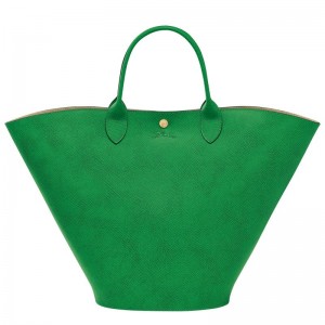 Women Longchamp Épure Xl Tote Bag Green | Thailand-728DPKNTW