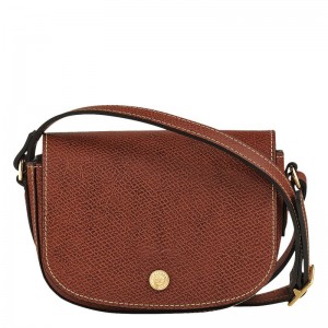 Women Longchamp Épure Xs Crossbody Bag Brown | Thailand-065WROMQN
