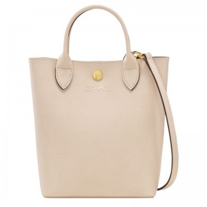 Women Longchamp Épure Xs Tote Bag Beige | Thailand-537VSQKDM
