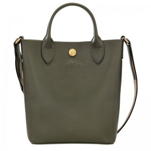 Women Longchamp Épure Xs Tote Bag Khaki | Thailand-268XAEDUR