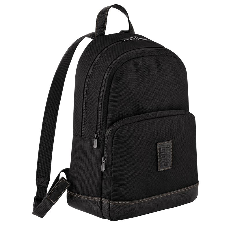 Men Longchamp Boxford Backpack Black | Thailand-738VONFCH