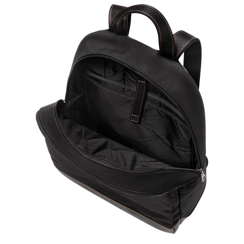 Men Longchamp Boxford Backpack Black | Thailand-738VONFCH
