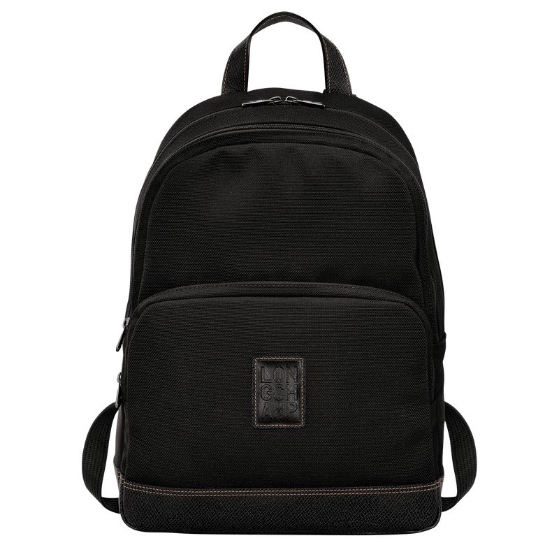 Men Longchamp Boxford Backpack Black | Thailand-738VONFCH