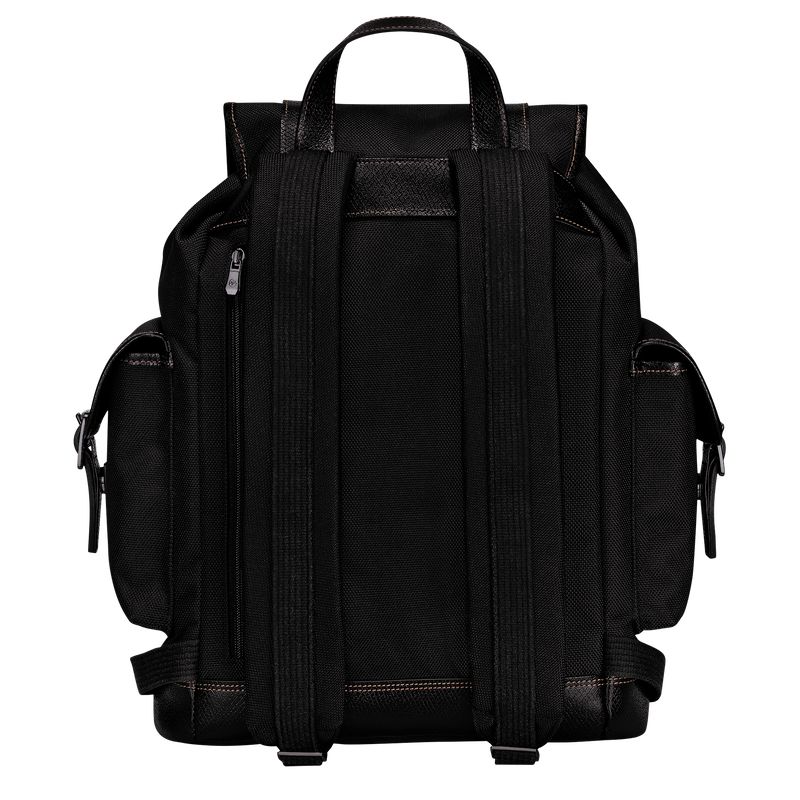 Men Longchamp Boxford Backpack Black | Thailand-674ERZFDU
