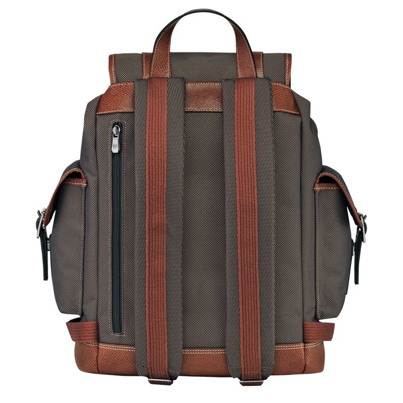Men Longchamp Boxford Backpack Brown | Thailand-187YDARCV