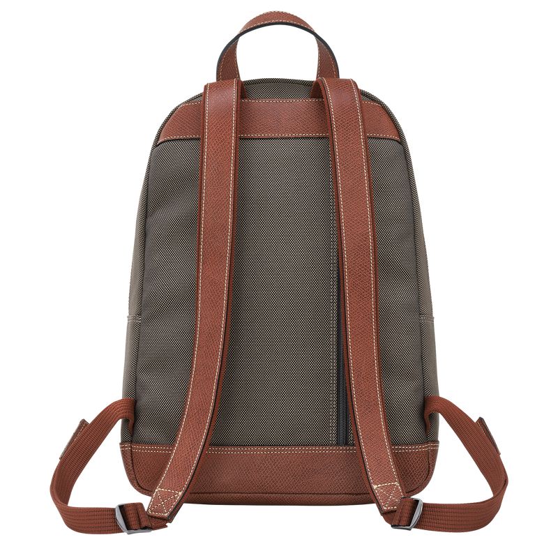 Men Longchamp Boxford Backpack Brown | Thailand-267JKBTPF