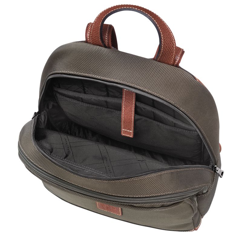 Men Longchamp Boxford Backpack Brown | Thailand-267JKBTPF