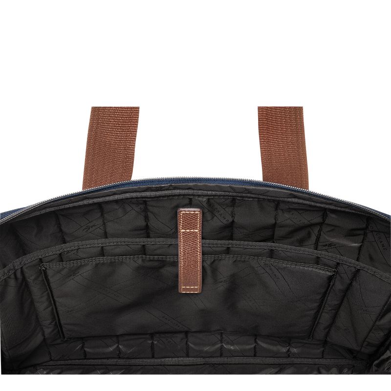 Men Longchamp Boxford L Briefcase Blue | Thailand-092CALHNT