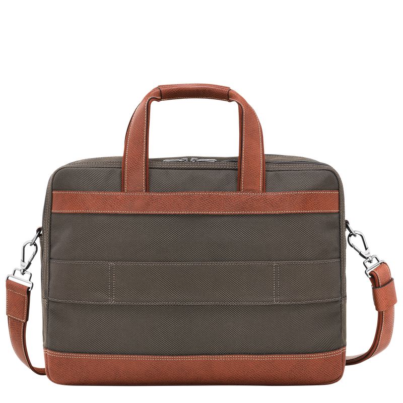 Men Longchamp Boxford L Briefcase Brown | Thailand-310FJWEPT