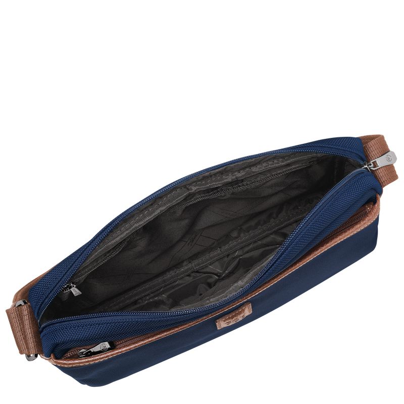 Men Longchamp Boxford M Camera Crossbody Bag Blue | Thailand-679HUNCSJ