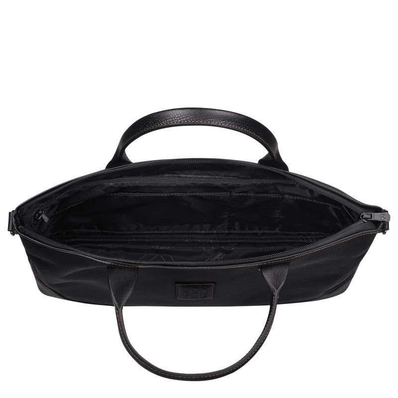 Men Longchamp Boxford S Briefcase Black | Thailand-351FNLIAS