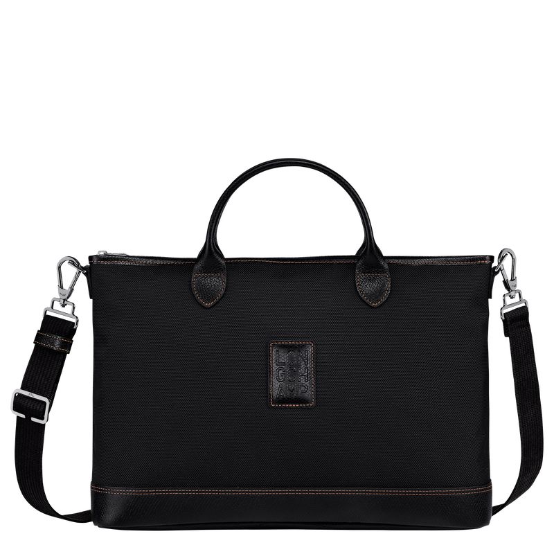 Men Longchamp Boxford S Briefcase Black | Thailand-351FNLIAS