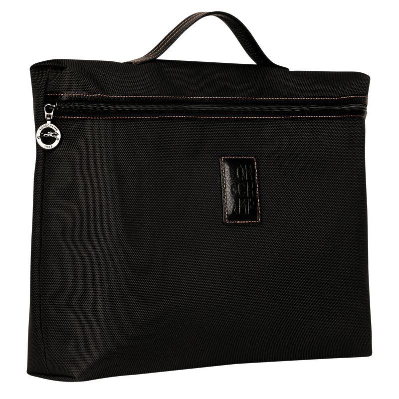 Men Longchamp Boxford S Briefcase Black | Thailand-683SMYHNG