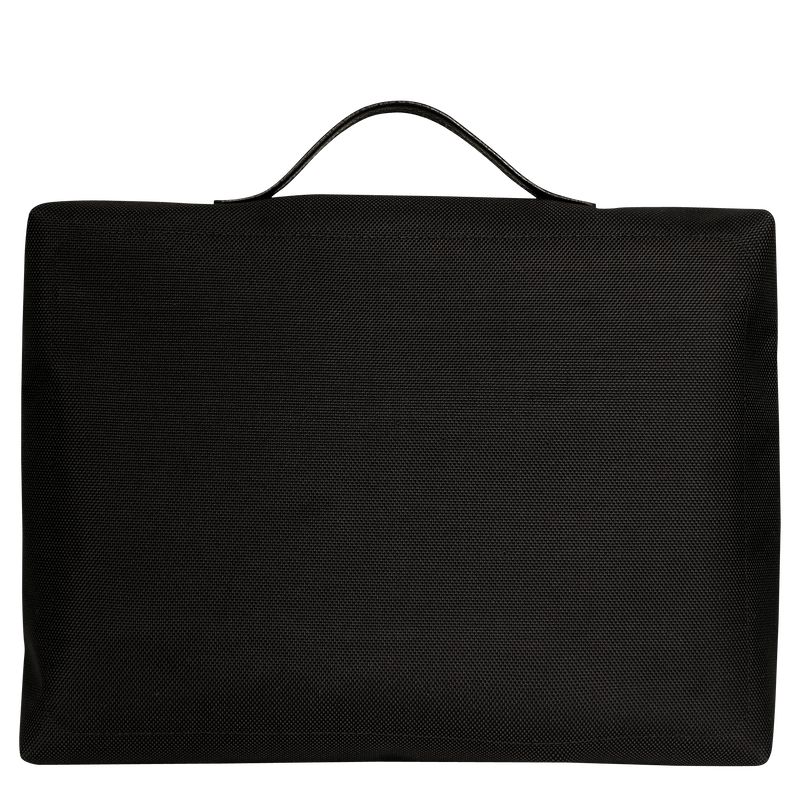 Men Longchamp Boxford S Briefcase Black | Thailand-683SMYHNG