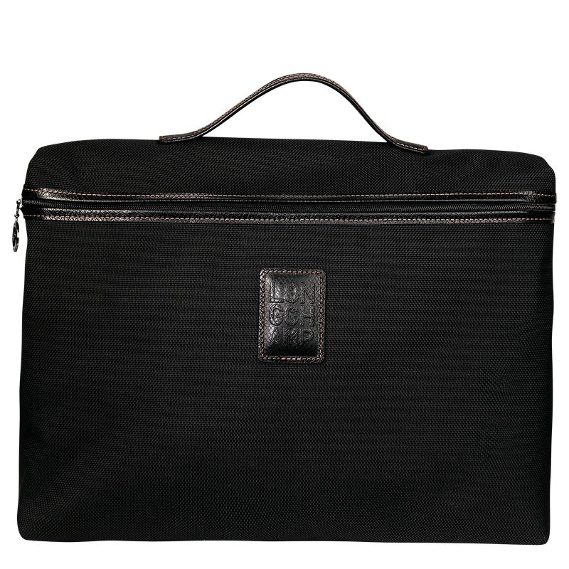 Men Longchamp Boxford S Briefcase Black | Thailand-683SMYHNG