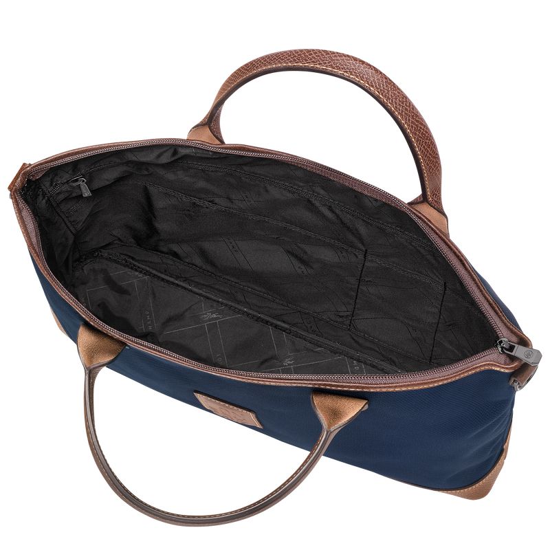 Men Longchamp Boxford S Briefcase Blue | Thailand-847KCYLRE