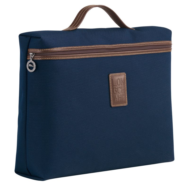 Men Longchamp Boxford S Briefcase Blue | Thailand-270NKYDEM
