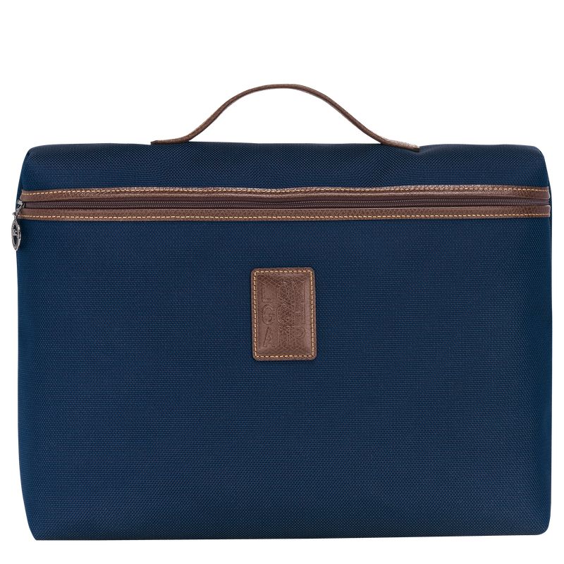 Men Longchamp Boxford S Briefcase Blue | Thailand-270NKYDEM