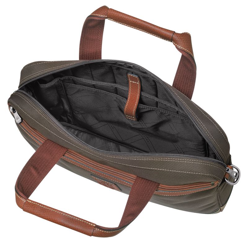 Men Longchamp Boxford S Briefcase Brown | Thailand-942JYPLWF