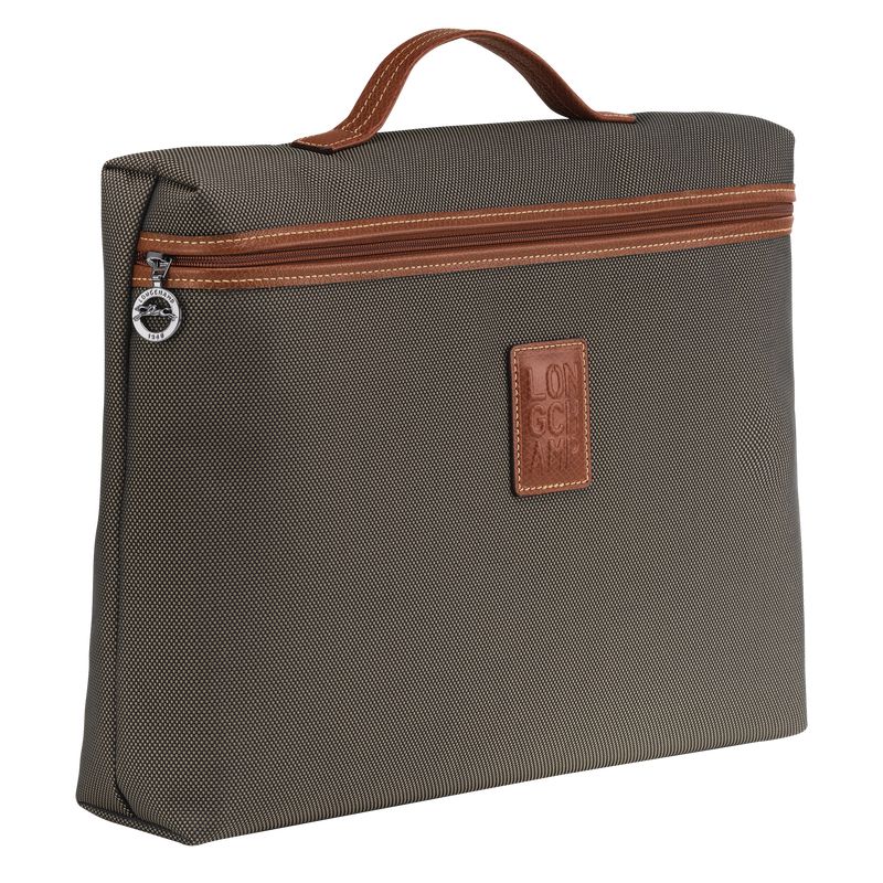 Men Longchamp Boxford S Briefcase Brown | Thailand-782ZSLDHY