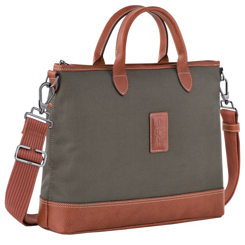 Men Longchamp Boxford S Briefcase Brown | Thailand-471IWDPKS