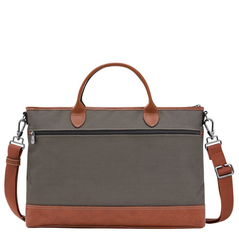 Men Longchamp Boxford S Briefcase Brown | Thailand-471IWDPKS