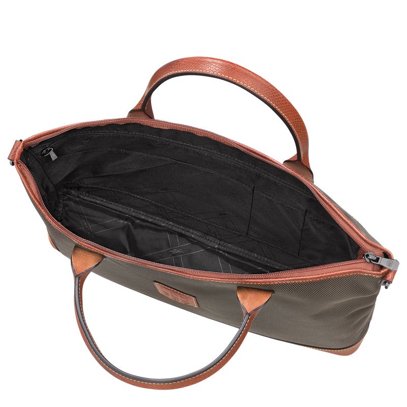 Men Longchamp Boxford S Briefcase Brown | Thailand-471IWDPKS