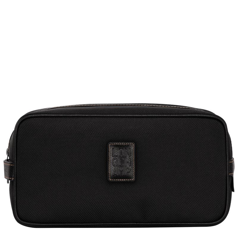 Men Longchamp Boxford Toiletry Bags Black | Thailand-721DJUVXY