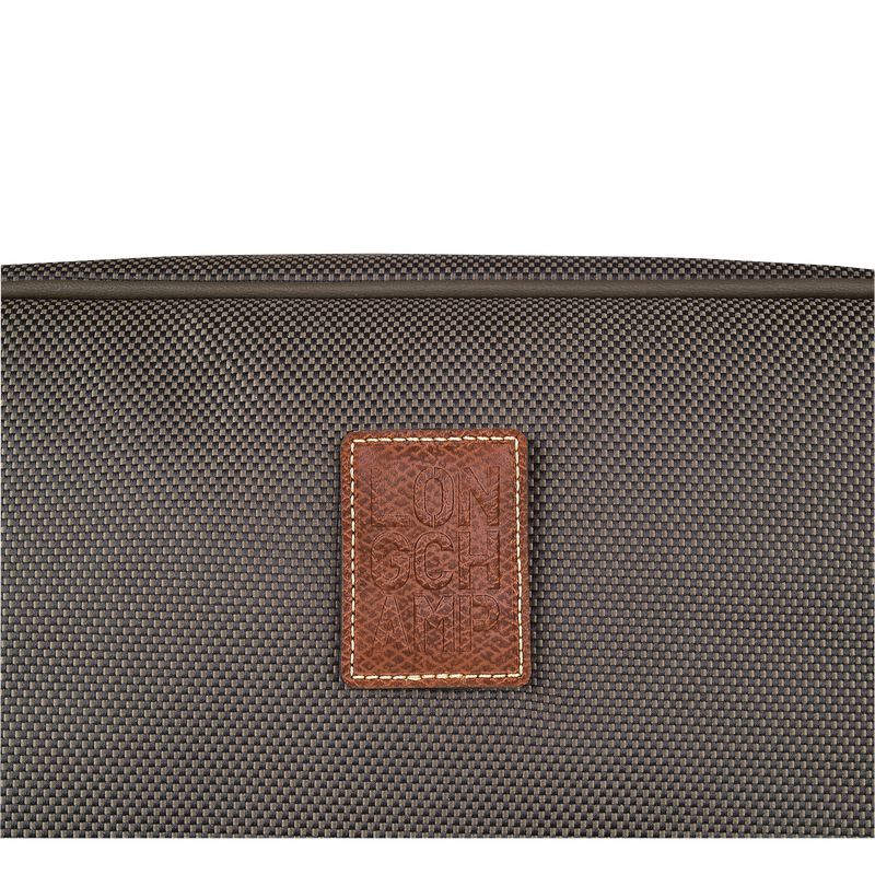 Men Longchamp Boxford Toiletry Bags Brown | Thailand-708ESDLKG