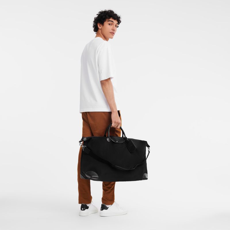 Men Longchamp Boxford Xl Travel Bag Black | Thailand-862RZWXDQ