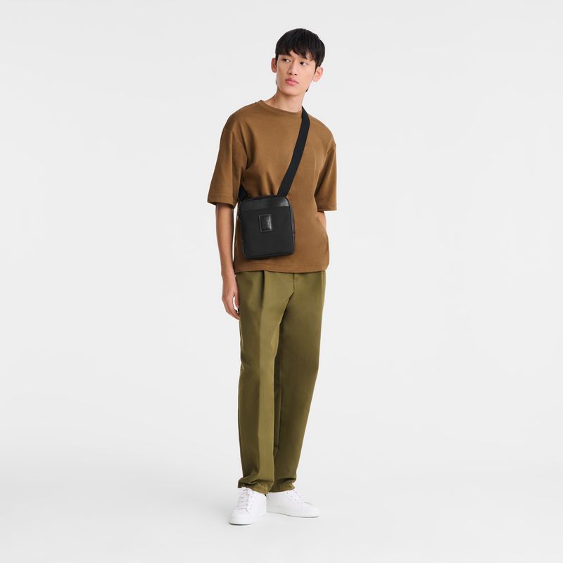 Men Longchamp Boxford Xs Crossbody Bag Black | Thailand-906THWCNS
