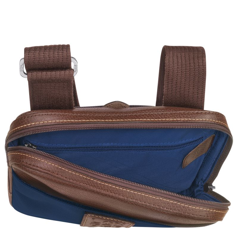 Men Longchamp Boxford Xs Crossbody Bag Blue | Thailand-305HLINQM