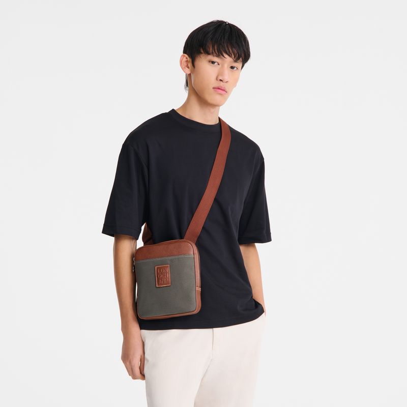 Men Longchamp Boxford Xs Crossbody Bag Brown | Thailand-867VWJBDK