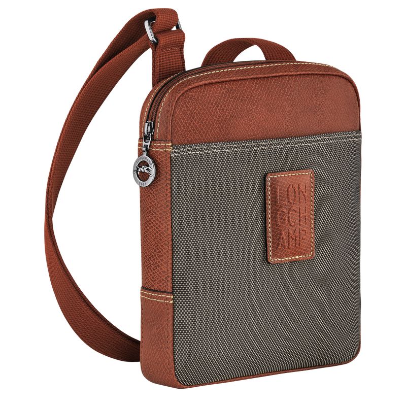 Men Longchamp Boxford Xs Crossbody Bag Brown | Thailand-867VWJBDK