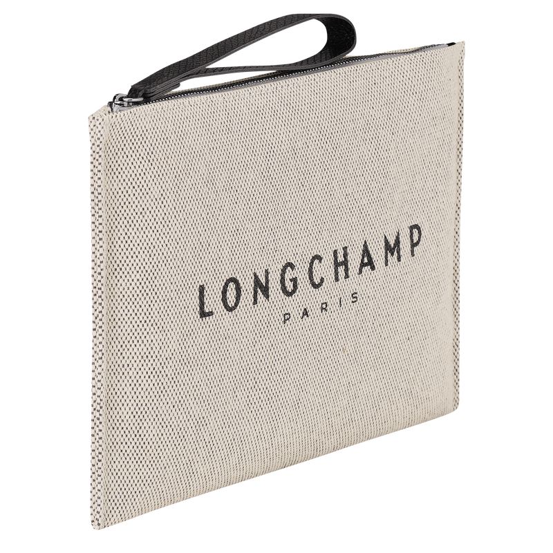 Men Longchamp Essential Pouch Cream | Thailand-315KELJHX