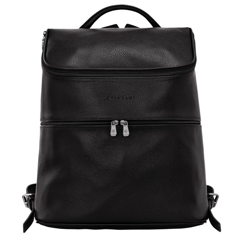 Men Longchamp Le Foulonné Backpack Black | Thailand-298AECSLR