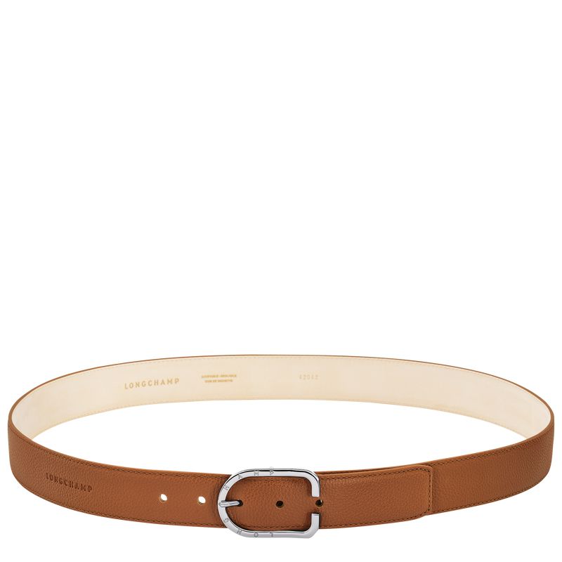 Men Longchamp Le Foulonné Belt Brown | Thailand-294NSAYHP