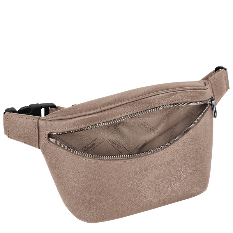 Men Longchamp Le Foulonné M Belt Bag Beige | Thailand-761LIYUXA