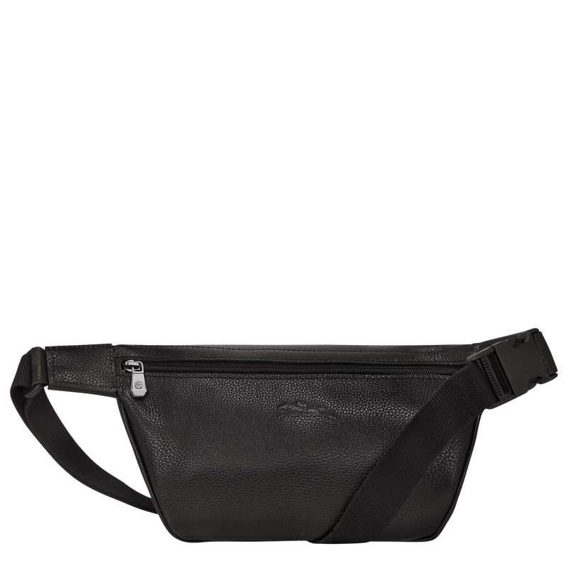 Men Longchamp Le Foulonné M Belt Bag Black | Thailand-876UMPNJE