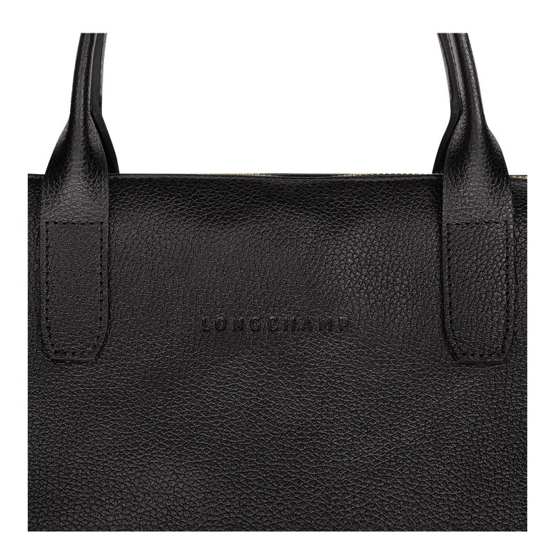 Men Longchamp Le Foulonné S Briefcase Black | Thailand-462ERQLJK