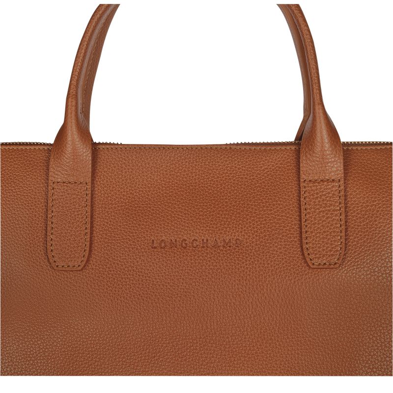 Men Longchamp Le Foulonné S Briefcase Brown | Thailand-036RUDKTP