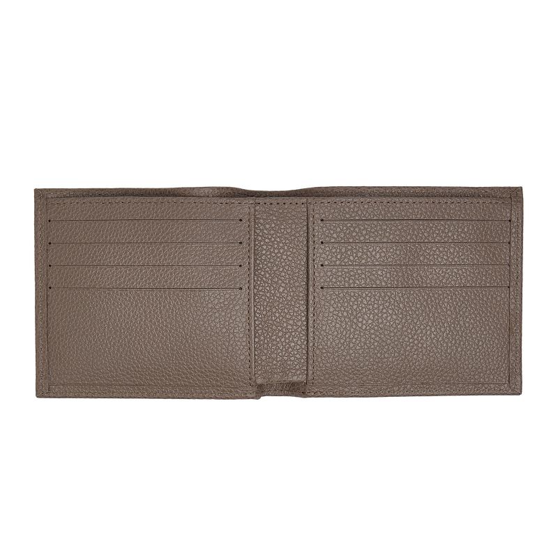 Men Longchamp Le Foulonné Wallet Beige | Thailand-719KRDUIG